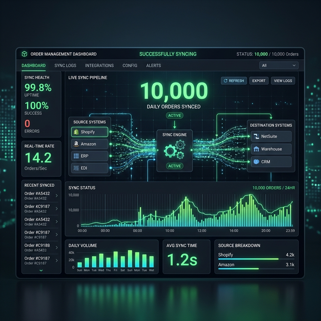 TechParts Case Study - Automating 10,000 Daily Orders